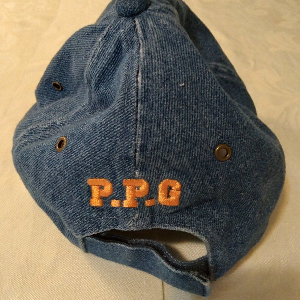 Vintage Power Puff Girls Denim Strap Back Hat - Picture 6 of 10